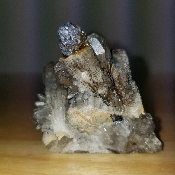 #1131 Rare Collectible Real Black Crystal & Fools - Picture 13 of 13